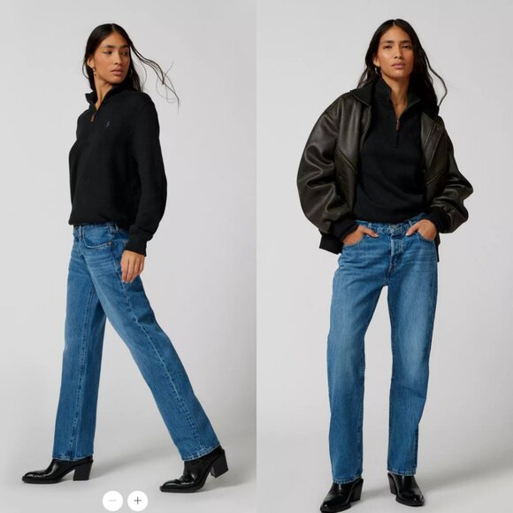 nwt LEVI'S® Premium 501 The Original ‘90s Mid-Rise Straight-Leg Blue Jean (31) - Picture 16 of 16